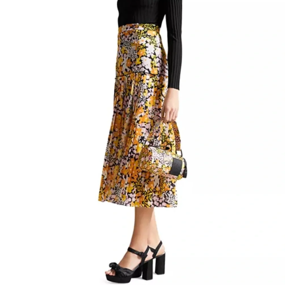 Ted Baker Drop Waist Skirt - Picture 4 of 13